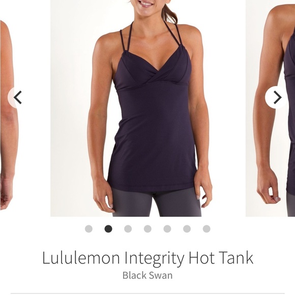 Lululemon Integrity Hot Tank Black Swan Size 2 - Picture 7 of 8